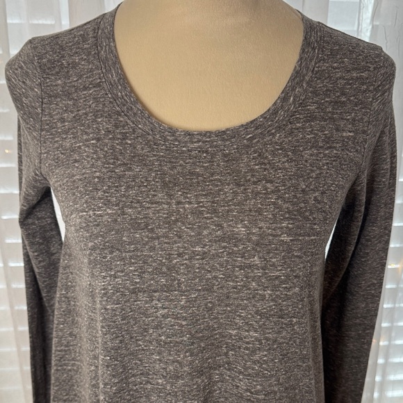 Gray Long Sleeve Women's Tunic - Picture 3 of 5